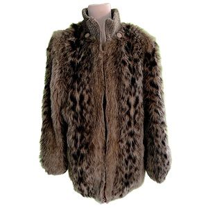 Vintage Monterey Fashions Faux Fur Jacket